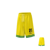 Basketball Shorts Hoops - Yellow